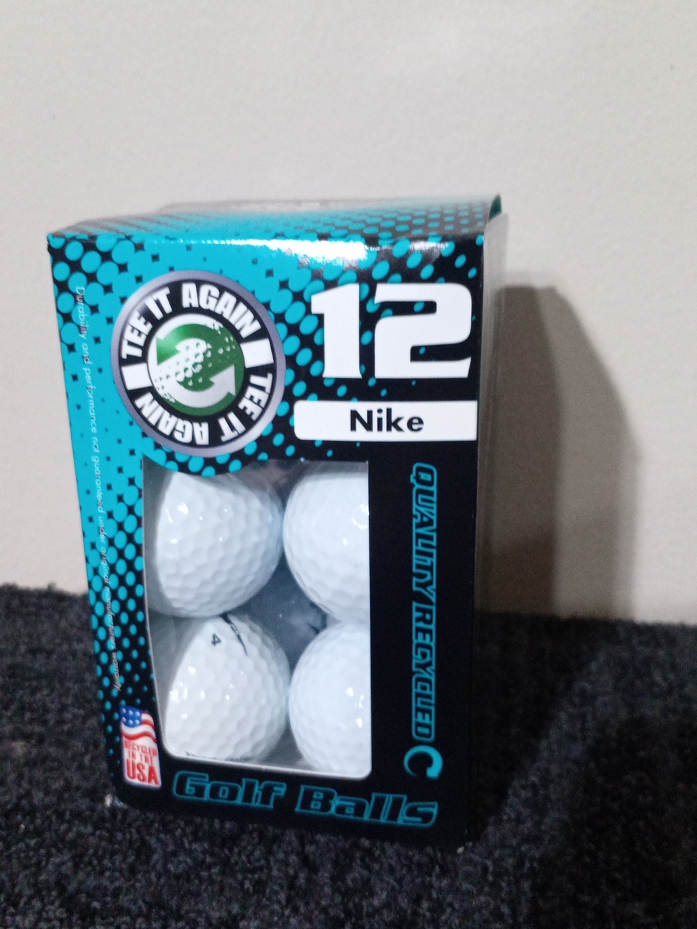 Nike White Golf Ball 12-Pack in Branded Box
